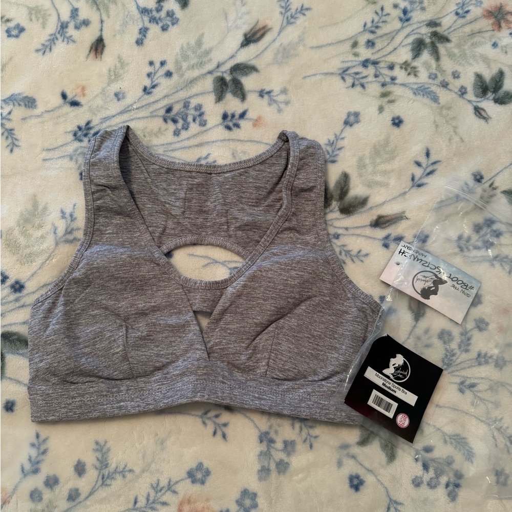 NWT Celestial Bodiez Moonstone Sports Bra